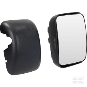 Plačiakampis veidrodis 386, spindulys 400, kairė, 24V, Ø20–28 mm 563861116H