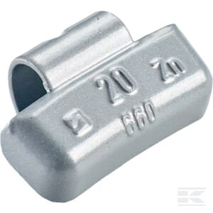 Ratų svarelis H660 20 g (100 vnt.) 5665433