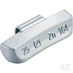 Ratų svarelis H164 25 g (100 vnt.) 5666840