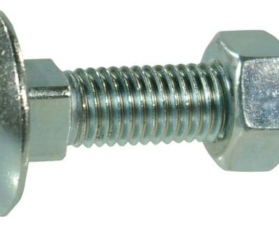 Kupolo varžtas (DIN603) su veržle M10×150, plienas, cinkuotas 4.6 Kramp 60310150