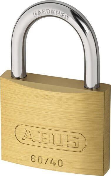 Žalvarinė pakabinama spyna Abus 60 40 mm Abus 6040ABUS - Image 2
