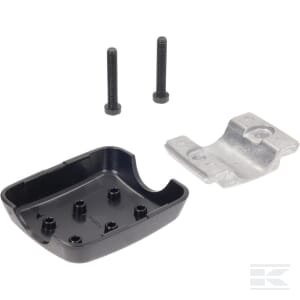 Veidrodžio dangtelis 378 su laikymo dirželiu ir varžtu, kairė/dešinė, juodas 613780100H