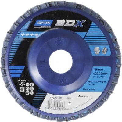 Kūginis lapelinis šlifavimo diskas Fib X-Treme 115mm P60 Norton – 63642501472