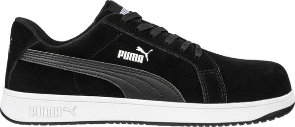 Žemi batai Iconic Suede, juodi, 40 dydis, 64001040 - Image 3