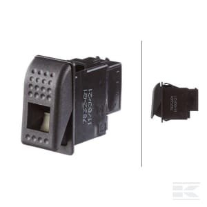 Klavišinis jungiklis S23 I-0 4 kontaktų be komforto funkcijos 6EH007832011