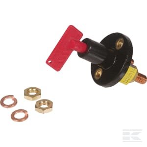 Akumuliatoriaus pagrindinis jungiklis S33, 2 kontaktų, 50A, normaliai atviras 6EK002843002