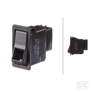 Klavišinis jungiklis I-0 3 kontaktų be komforto funkcijos 6FH004570101