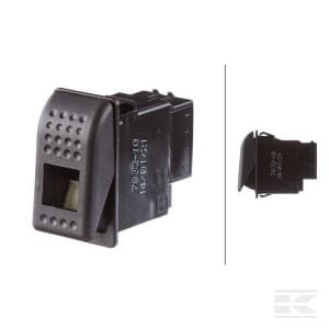 Klavišinis jungiklis I-0 6 kontaktų su komforto funkcija 6FH007832101