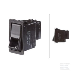 Klavišinis jungiklis (I)-0 2 kontaktų be komforto funkcijos 6GM004570051