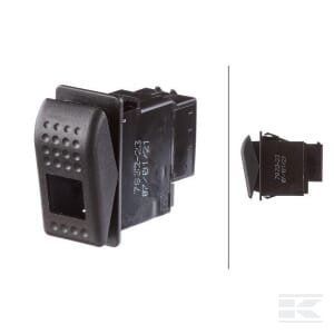 Klavišinis jungiklis (I)-0-(-II) 3 kontaktų be komforto funkcijos 6GM007832231