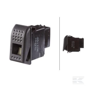 Klavišinis jungiklis II+I-0 3 kontaktų 6RH007832441