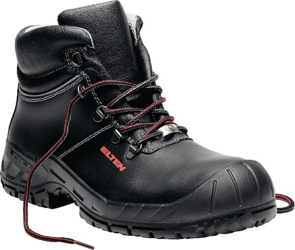 Apsauginiai batai Elten Laurenzo Rubber Grip S3, juodi, 50 dydis (UK 14), 76694150