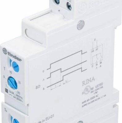 Timer 2NO 6A 240VUC Finder – 808202400000