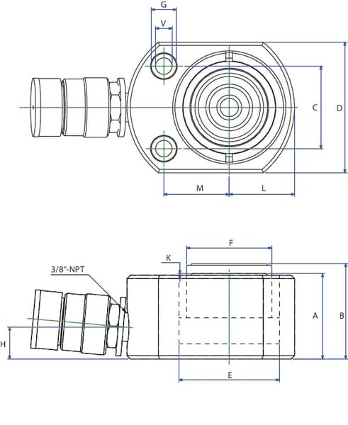 Cilindras NSLS 200 8210200 - Image 3
