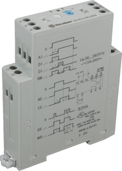 Timer 2CO 12A 24...240VUC Finder – 830202400000