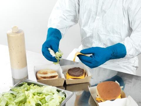 Apsauginės pirštinės Ansell AlphaTec 87-195, dydis 9.5–10, 87195100 - Image 4