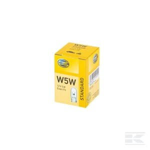 Lemputė 12V W5W 5W W2.1x9,5d 8GP003594121