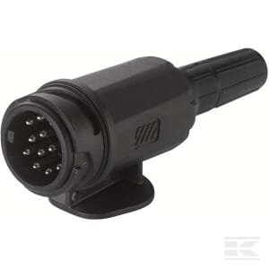 Priekabos kištukas 13 kontaktų, plastikinis, 12V, ilgas, su varžtiniais gnybtais 8JA005951041