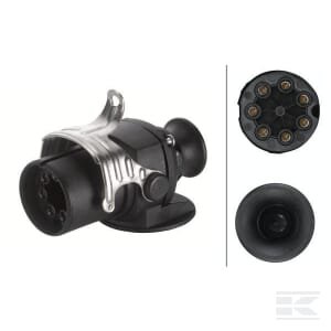 Kištukas 24V – 7 kontaktų jungtis – kištukas (varžtiniai kontaktai) 8JA007644051