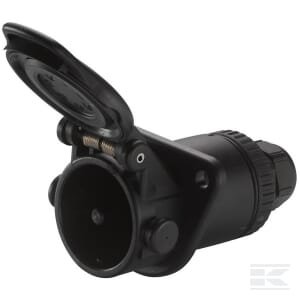 Lizdas 24V – kištukas (presuojami kontaktai / lituojami įvorių kontaktai) 8JB007645021