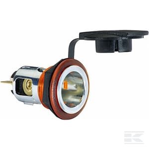 Raudonas lizdas prisukamas menteliniai kontaktai 8JB008023051