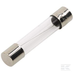 Stiklinis saugiklis 5A ilgis 32mm skaidrus pakuotė 50 vnt Hella 8JS713564002