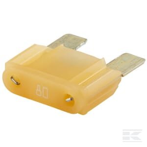 MAXI peilinis saugiklis 80A ilgis 34.1mm baltas pakuotė 1 vnt Hella 8JS728595111