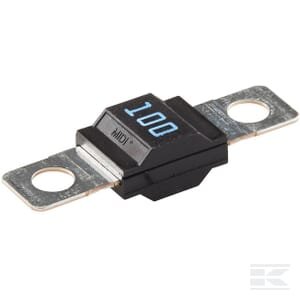 Saugiklis MIDI 32V 100A, ilgis 41.1mm, mėlynas, 1 vnt., Hella 8JS742901051