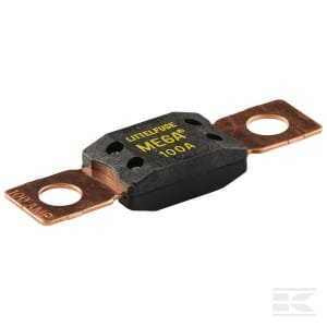 MEGA saugiklis 100A ilgis 68.6mm geltonas pakuotė 1 vnt Hella 8JS742902001