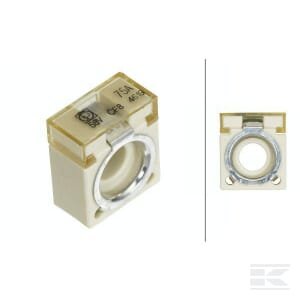 Saugiklis 58V 75A pakuotė 1 vnt Hella 8JS747876011