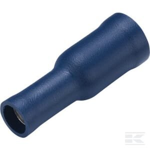 Kulkinė jungtis, moteriška, mėlyna, 1.5-2.5mm² 5mm, Series A, blister (50 vnt.), Hella 8KW044026003