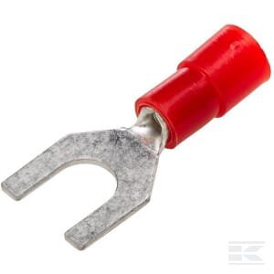 Šakutės antgalis, skylė 5.3mm, raudonas, 0.5-1.5mm² Series A, blister, Hella 8KW178045012