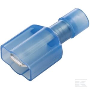 Šakutinis antgalis vyriškas, mėlynas, 1.5-2.5mm², 6.3x0.8mm, A serija, blisteris (50x), Hella 8KW744704003