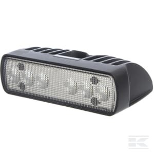Darbinė lempa LED, 28W, 2700lm, stačiakampė, 12/24V, skaidri, 118.2x156x48mm, Deutsch 2-pin, Flood, 6 LED, Pictor 620, Nordic Lights 987205B