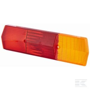 Žibinto stiklas, geltonas/raudonas, stačiakampis, LH/RH/galinis, Hella 9EL092435011