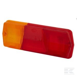 Žibinto stiklas, geltonas/raudonas, stačiakampis, galinis/kairė (LH), Hella 9EL107368001