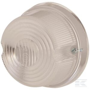 Žibinto stiklas, skaidrus, apvalus, LH/RH, Hella 9EL109208011