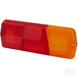 Žibinto stiklas, geltonas/raudonas, stačiakampis, galinis/dešinė (RH), Hella 9EL111647001