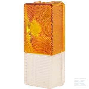 Žibinto stiklas, geltonas/skaidrus, stačiakampis 170x75mm, LH/RH, Hella 9EL112744001