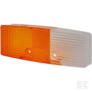 Žibinto stiklas, geltonas/skaidrus, stačiakampis, dešinė (RH), Hella 9EL118705001