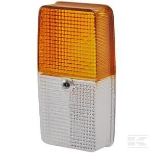 Žibinto stiklas, baltas/geltonas, stačiakampis, LH/RH, Hella 9EL120224001