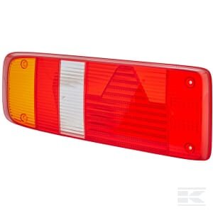 Žibinto stiklas, geltonas/raudonas, galinis/kairė (LH), Hella 9EL340829011