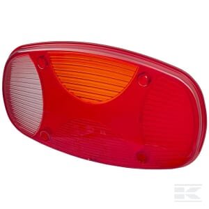 Žibinto stiklas, raudonas/skaidrus/geltonas, galinis/dešinė (RH), Hella 9EL343142001