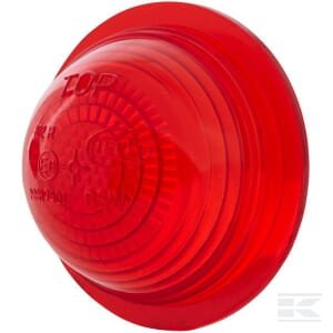 Žibinto stiklas, raudonas, LH/RH, Hella 9EL950315061