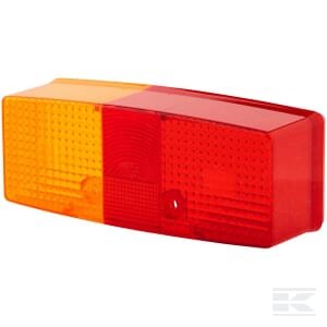 Žibinto stiklas, raudonas/skaidrus/geltonas, stačiakampis, galinis/kairė (LH), Hella 9EL997451001