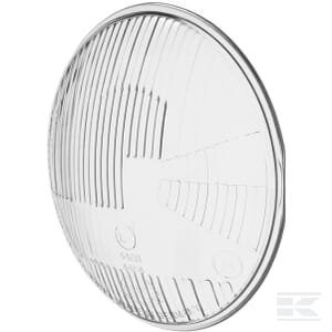 Lempos stikliukas, skaidrus, apvalus Ø138mm, LH/RH, Hella 9ES093815001