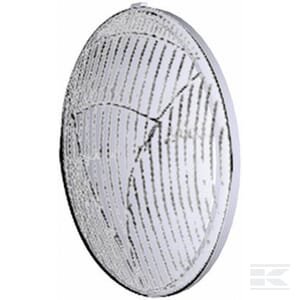 Lempos stikliukas, skaidrus, apvalus Ø105mm, LH/RH, Hella 9ES012060011