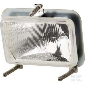 Priekinio žibinto įdėklas halogeninis, stačiakampis, skaidrus, 167x74x74mm, Cobo 5406000