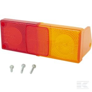 Lempos stikliukas, raudonas/geltonas, Cobo 1009856