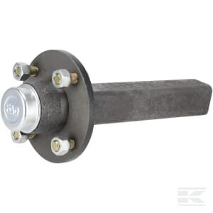 Nestabdoma stebulės ašis 40x200mm (59/100/4) A404002